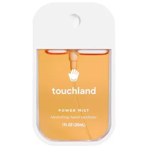 Увлажняющий дезинфицирующий гель для рук Power Mist Touchland, цвет mango passion fruit