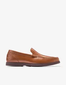 Мужские кожаные мокасины с мягкой стелькой Cole Haan, коричневый