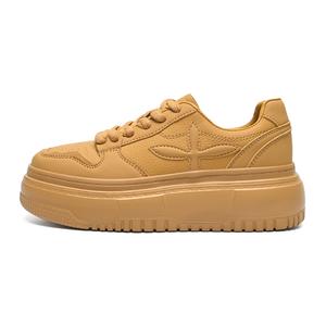 ZHR Водонепроницаемые легкие стильные скейтерские туфли для женщин с эффектом увеличения роста White