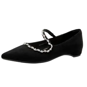 Повседневные однобортные туфли женские GEMEIQ, Black