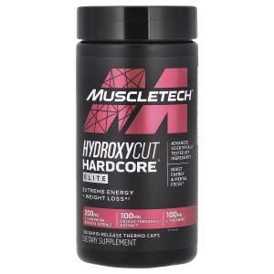 Добавка MuscleTech Hydroxycut Hardcore Elite, 100 термокапсулы