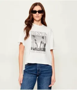 Футболка LOUIS TEE BING TOUR relaxed fit Anine Bing, белый