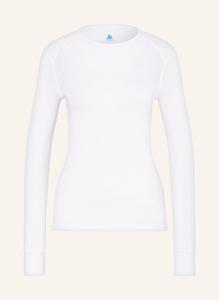 Функциональное нижнее белье-рубашка active warm eco odlo, белый