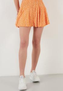 Мини-юбка REGULAR FIT - A-line skirt LELA, оранжевый