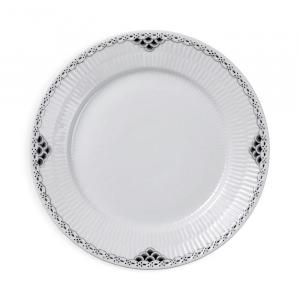 Тарелка для салата Royal Copenhagen с черным кружевом, мультиколор