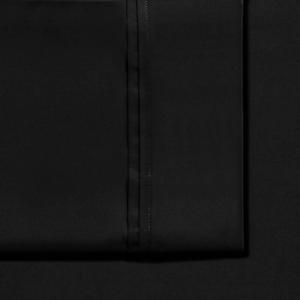 Комплект простыней из микрофибры Tribeca с глубокими карманами, черный