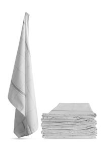 В упаковке 10 профессиональных кухонных полотенец Normani, серый