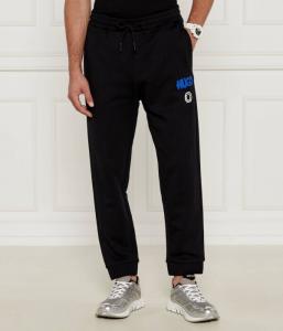 Спортивные штаны мужские Hugo Blue с надписью, черный