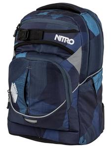 Рюкзак Nitro Rucksack SUPERHERO, цвет FRAGMENTS BLUE