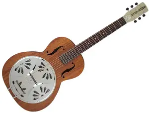 Gretsch Boxcar с круглым вырезом, натуральное красное дерево