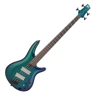 Бас-гитара Ibanez Bass Workshop SRMS720 с многошкальной конструкцией, 4-струнная, цвет Blue Chameleon (BCM, полихром), новинка 2024 года