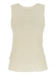 Плиссированный топ Jellyfish Issey Miyake, белый