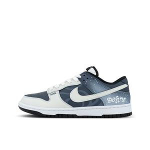 Nike Кроссовки для скейтбординга Dunk Gorilla Jester XJDD Universe Odyssey Low top унисекс, белые, синие