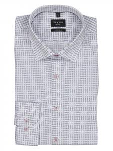 Рубашка OLYMP, белый/синий