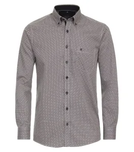 Рубашка CASAMODA с длинными рукавами "CASAMODA повседневная рубашка с принтом", желтый