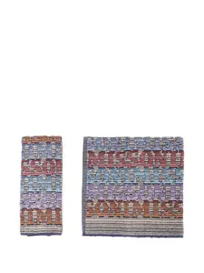 Хлопковое полотенце (комплект из двух) Missoni Home, нейтральный
