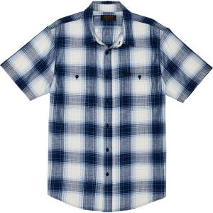 Хлопковая рубашка с коротким рукавом Filson, индиго