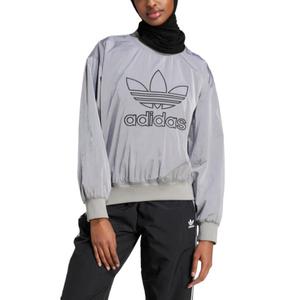 Толстовка SS25 женская Pure Ice Gray Adidas Originals, серый