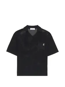 Футболка с V-образным вырезом и нагрудным карманом Études Studio, черный