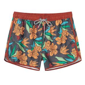 Шорты пляжные мужские красные SURFCUZ