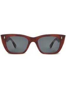 Мужские солнцезащитные очки Garrett Leight, коричневый