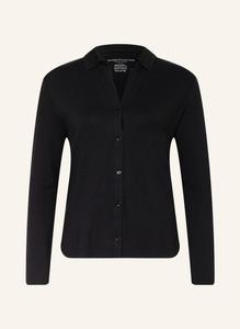 Джерси рубашка блузка Majestic Filatures, черный