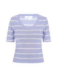 Свитер usha BLUE LABEL, цвет light blue offwhite
