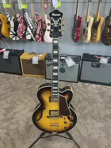 Совершенно новая Ibanez AF95FM-AYS Artcore Expressionist 2018 - н.в. - Античный желтый солнечно-полосатый