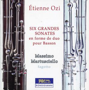 CD диск Ozi / Martusciello, Massimo: Six Grandes Sonates en Forme de Duo Pour Basson