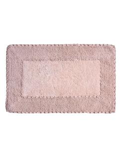 Хлопковый коврик для ванной с оборками, 27 x 45 дюймов. Laura Ashley, Blush