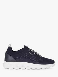 Spherica Wide Fit Trainers Geox, Navy