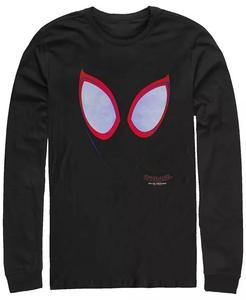 Футболка мужская Marvel Spider-Man Into the Spider-Verse Big Face с длинным рукавом Fifth Sun, черный