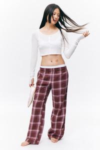 Кардиган в мелкий рубчик Monki, белый