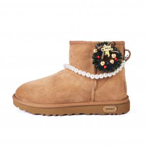 Ботинки короткие UGG Qinglang Idu, карамельный