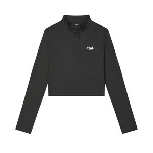 FILA Milano Italian Luxury Sports Collection вязаный свитер для женщин Jet Black