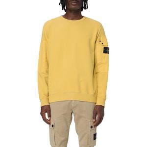 STONE ISLAND Желтый унисекс свитшот Unisex Yellow