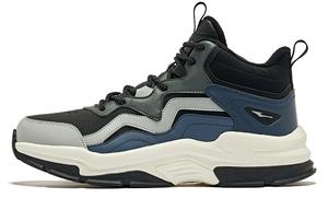 Erke Повседневные туфли мужские высокие, цвета угольно-черный, серый, чернильно-синий