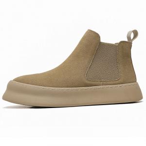 Короткие мужские ботинки челси KAQIAODI Cachiotti, Beige