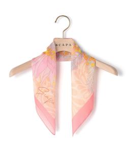 шарф с цветами