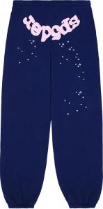 Спортивные брюки Sp5der OG Web 'Navy', синий