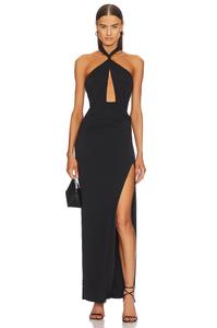Платье Michael Costello x REVOLVE Morgan Gown, черный