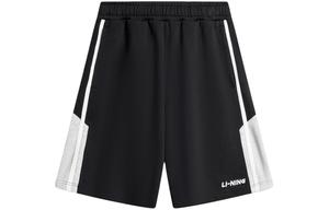 LINING Спортивная мода коллекция повседневные шорты men's black