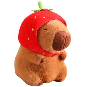 Плюшевая кукла Capybara Dolls высота 23 см LALABABY