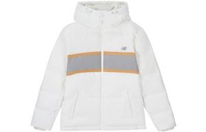 Пуховик мужской белый New Balance, белый