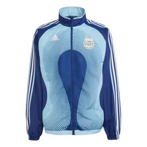 Adidas Performance Спортивная куртка 'Argentinien 2006' в светло-синем и темно-синем цветах