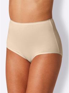 Schiesser Трусики с высокой талией цвета слоновой кости