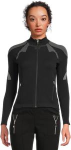 Женская легкая куртка-свитер на молнии Jamie Sadock, Black