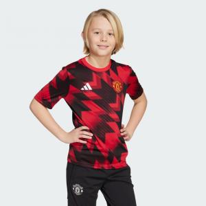 Джерси Adidas Manchester United 25/26 Pre-Match Jersey Kids, цвет Mufc Red