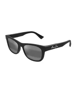 Поляризованные солнцезащитные очки, матовая черная оправа Maui Jim, черный