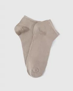 Бежевые мужские носки до щиколотки Emidio Tucci, бежевый